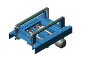 Kettenhubumsetzer 90°, 2-Strang